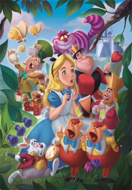 Puzzle 1000 dílků Disney Alenka v říši divů