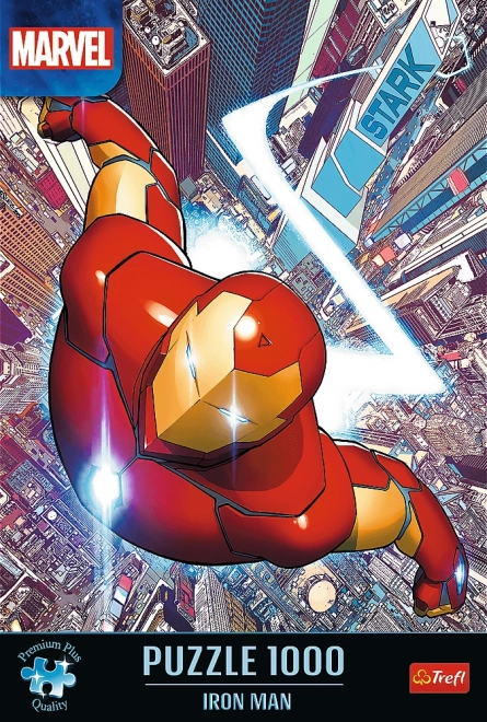 TREFL Puzzle Premium Plus Marvel: Iron Man 1000 dílků