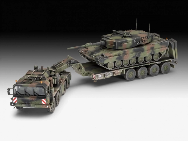 Plastikový model SLT 50-3 Elefant + Leopard 2A4
