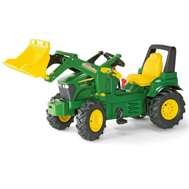 Šlapací traktor s lžící Rolly Toys John Deere 7930