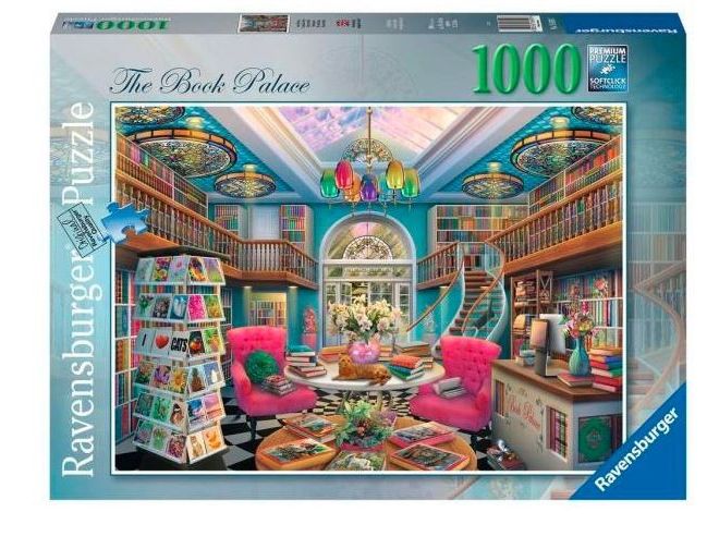 Puzzle 2D 1000 dílků Palác knih