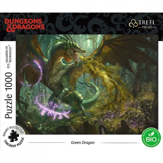 Puzzle 1000 prvků UFT Green Dragon Dungeons & Dragons