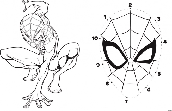 TREFL Oboustranné puzzle Spiderman jde do akce SUPER MAXI 24 dílků