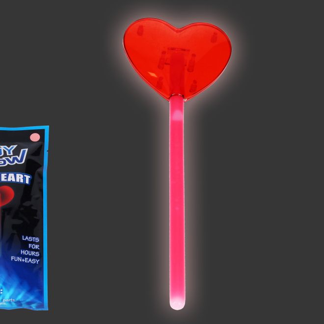 Svítící hůlka se srdcem