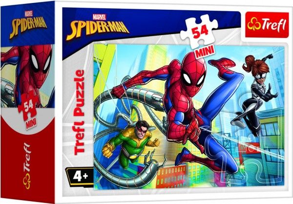 Minipuzzle Spiderman 54 dílků