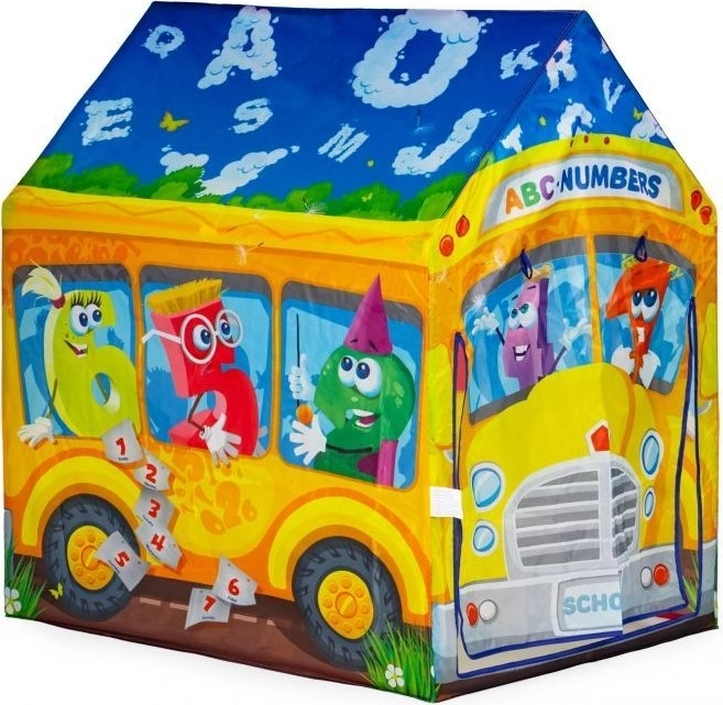 ECOTOYS Dětský stan na hraní Autobus