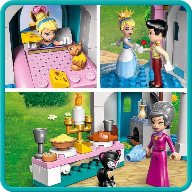 LEGO Disney 43206 Zámek Popelky a krásného prince