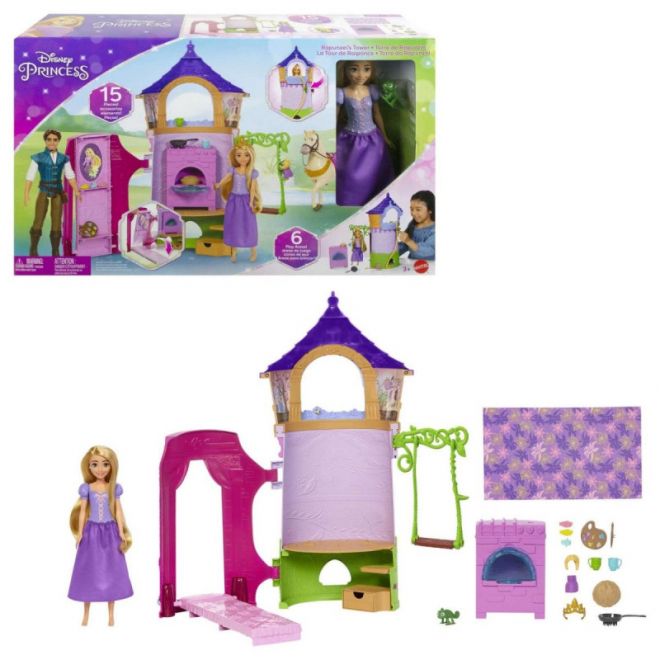 Sada věže pro panenky Disney Princess Rapunzel