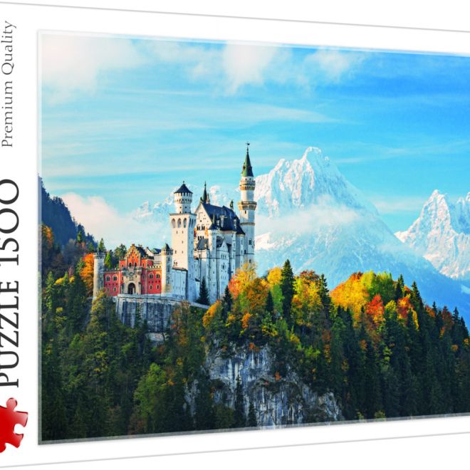 Puzzle Bavorské Alpy 1500 dílků