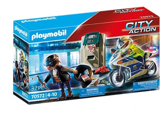 Sada figurek City 70572 Policejní motorka