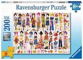 Puzzle Květiny a přátelé od Ravensburger