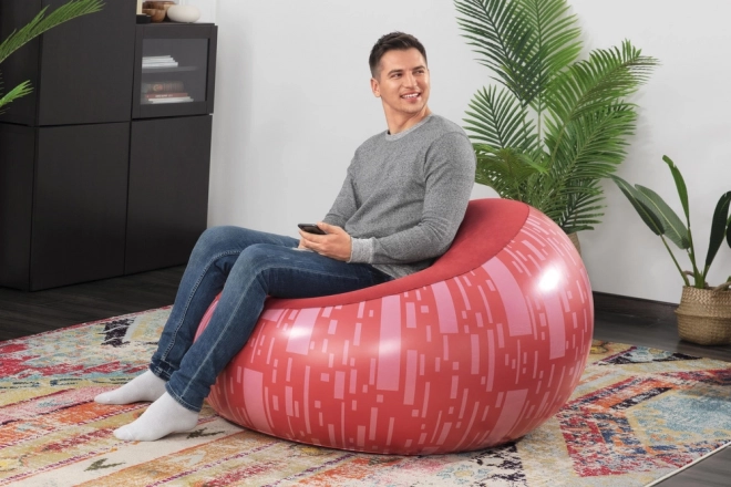 Nafukovací křeslo červené Bestway