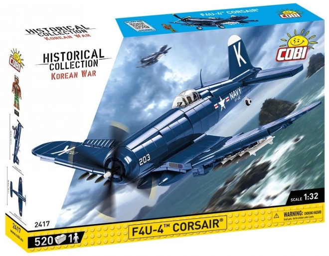 COBI 2417 Korean War Vought F4U-4 Corsair, 1:32, 511 k, 1 f