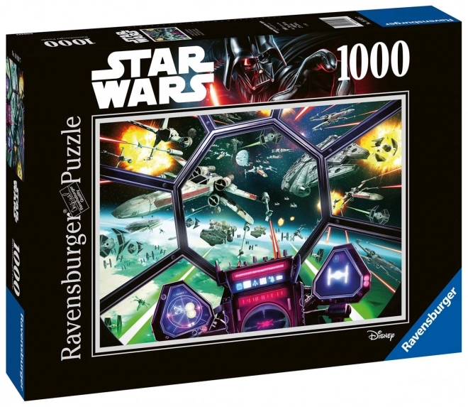 Puzzle 1000 prvků - Star Wars: TIE Fighter Cockpit