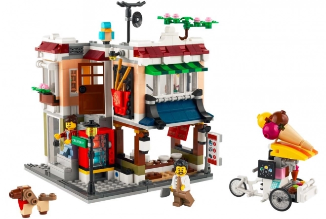 LEGO Creator 3v1 31131 Bistro s nudlemi v centru města