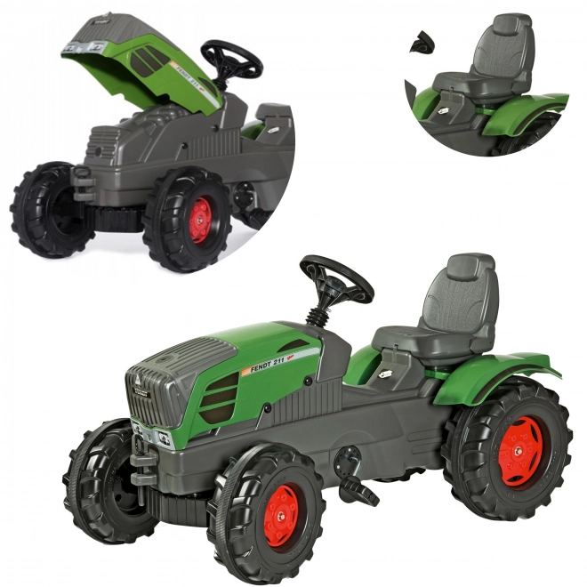 Velký traktor na pedály Fendt od RollyToys