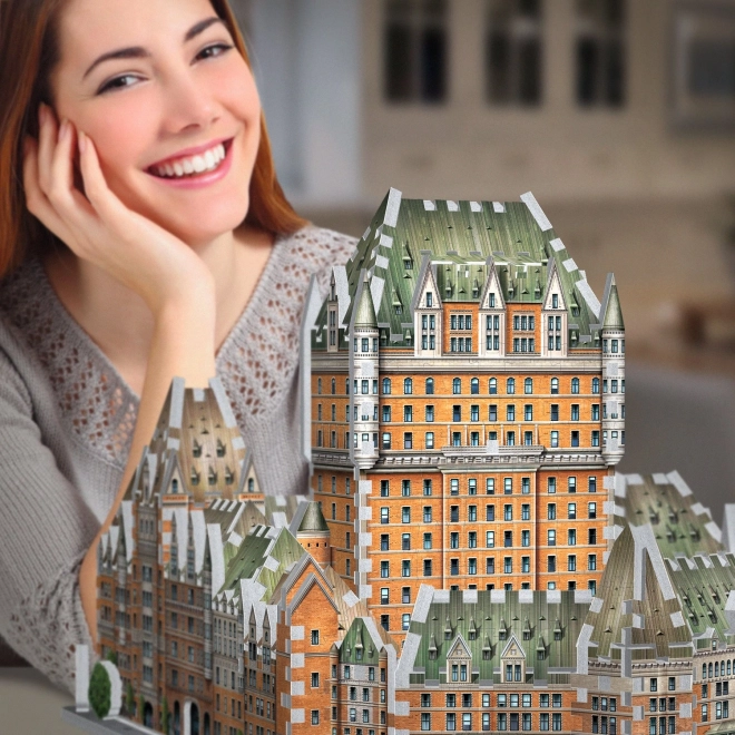 WREBBIT 3D puzzle Le Château Frontenac 865 dílků