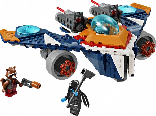 LEGO® Marvel 76278 Rocketův tryskáč Warbird vs. Ronan