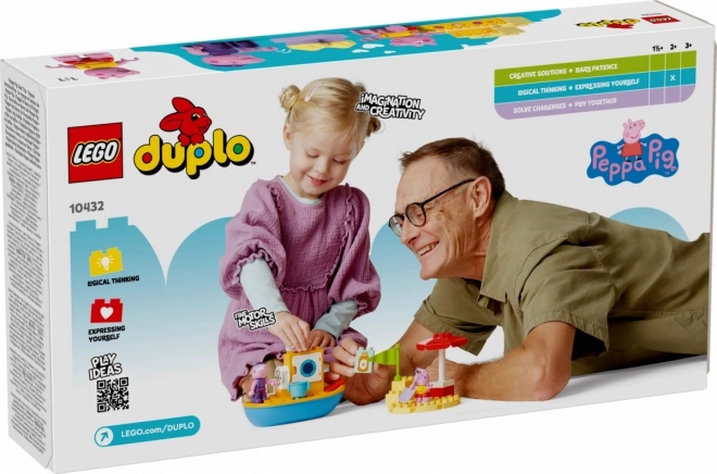 LEGO DUPLO 10432 Peppa Pig Peppa a výlet na loďce