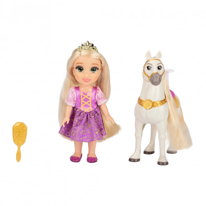 Disney Princess Panenka Locika a kůň Maximus 16 cm