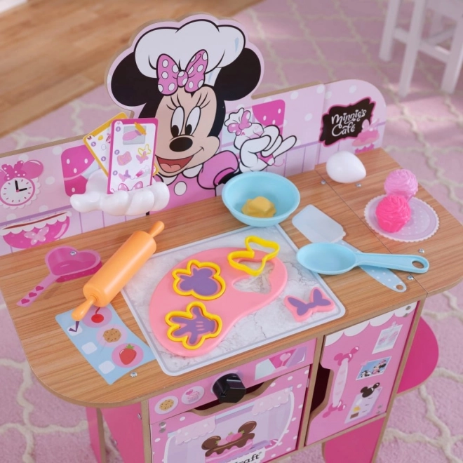 KIDKRAFT Dětská kuchyňka Minnie Mouse pekárna & kavárna