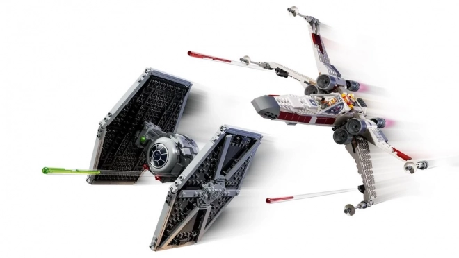 LEGO Star Wars 75393 Stíhačka TIE a X-wing - kombinovaná stavebnice