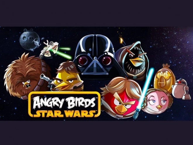 Angry Birds Star Wars plyšová hračka Darth Vader