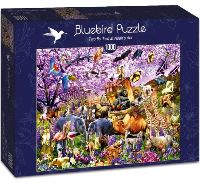 Puzzle Ve dvou na Noemovu archu 1000 dílků