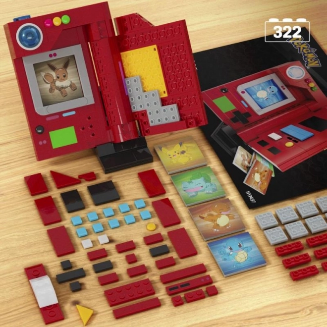 Konstrukční bloky Pokémon Pokédex z Kantó