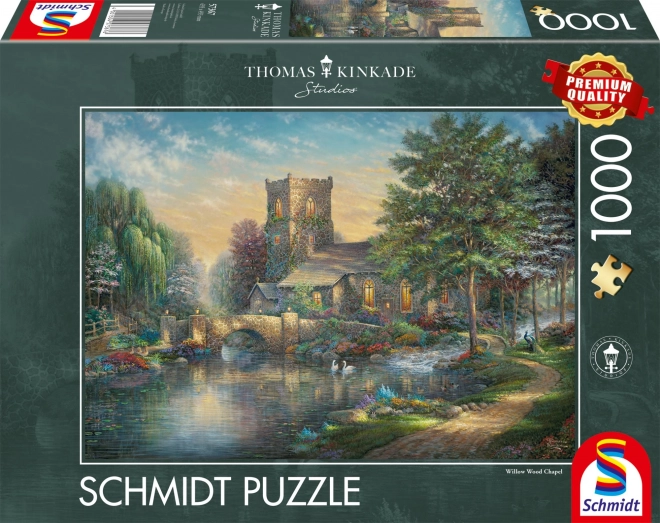 Puzzle Kaplička ve vrbovém lese 1000 dílků