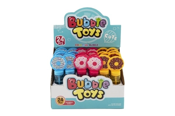 Bublifuk trubice donut/kobliha 14cm 3 barvy