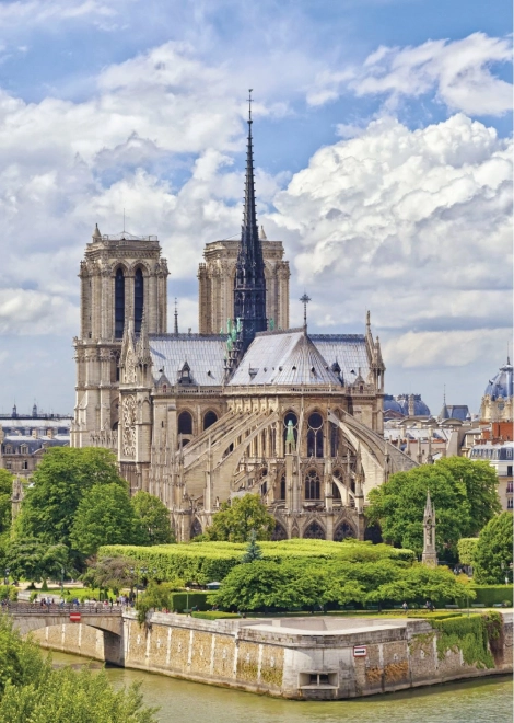 Puzzle Katedrála Notre-Dame - 1000 dílků