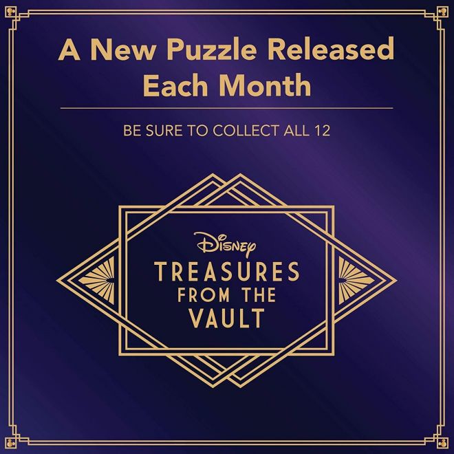 RAVENSBURGER Puzzle Disney poklady z trezoru č.1: Lady 1000 dílků
