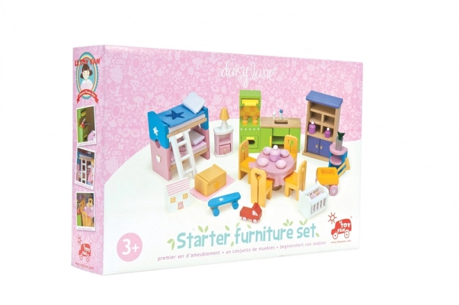 Le Toy Van startovací sada nábytku do domečku