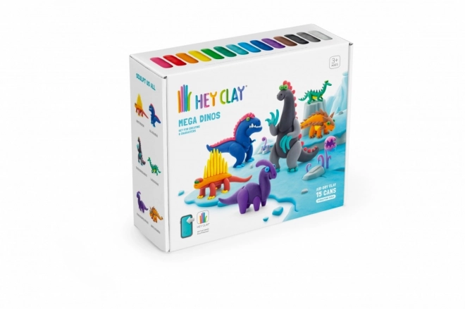 Plastová hmota Hey Clay Mega Dinosaurs set