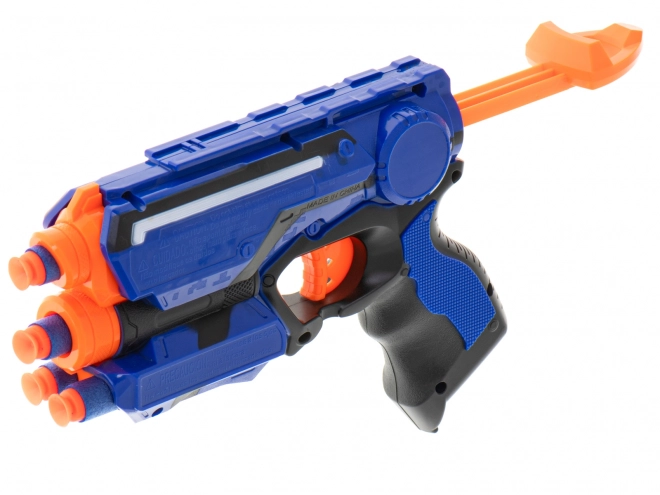 Pěnový samopal NERF + terč + 8 šipek