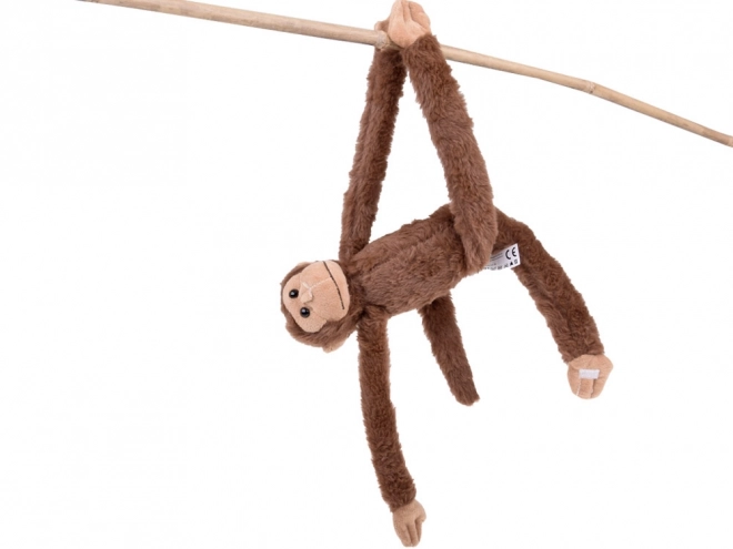 Závěsný maskot opice hnědý 40 cm