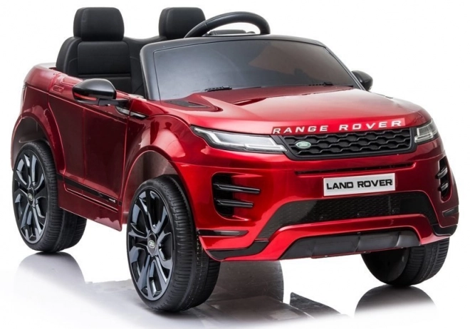 Range Rover Evoque Červeně lakované auto na baterie