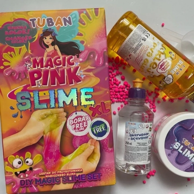 Tuban kreativní sada Slime Magic růžový XL