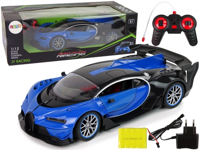 Obrovské R/C sportovní auto 1:12 Pilot na baterie na dálkové ovládání