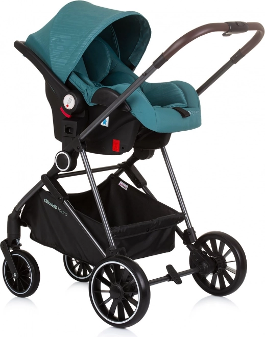 CHIPOLINO Autosedačka Aura i-Size 40-85cm, Teal