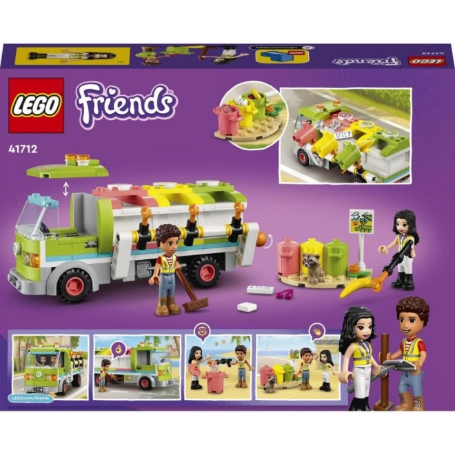 LEGO Friends 41712 Popelářský vůz