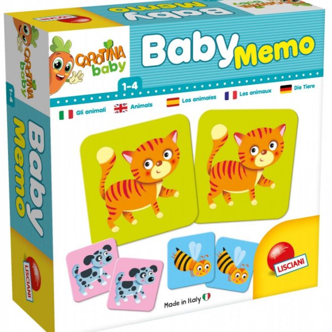 Carotina Baby Memoria zvířata hra
