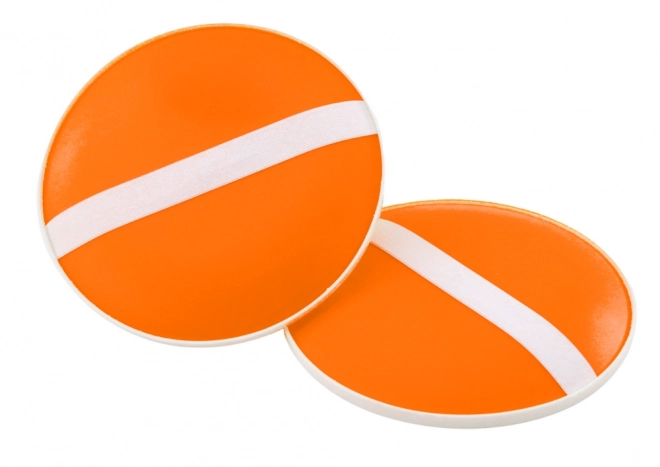 Arkádová hra Round Sticks Ball s přísavkami Orange