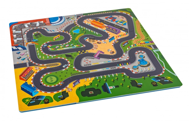 Puzzle Mat Rally Track