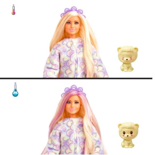 BARBIE Panenka Cutie Reveal, Lev