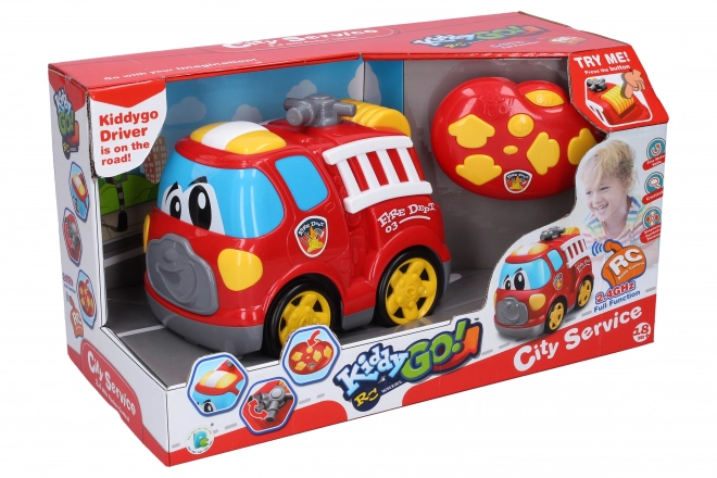 RC hasičské autíčko s efekty 19 cm