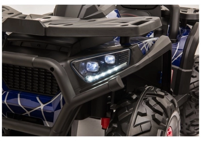 Dětská čtyřkolka na baterii XMX607 modrý lak spider