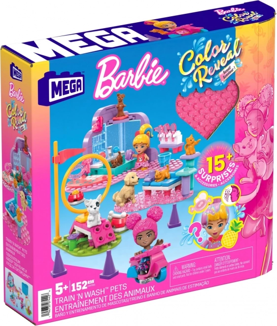 Barbie Color Reveal bloky Výcvik a péče o zvířata
