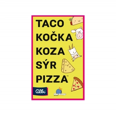 Postřehová hra Taco, Kočka, Koza, Sýr, Pizza